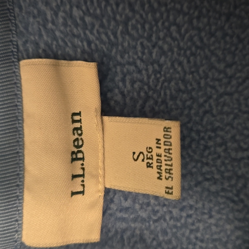 L.L. Bean Women's Fleece Jacket Polartec Full-zip S warm - Picture 3 of 5
